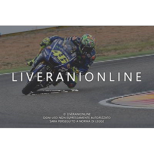 22.09.2017.Motorland Aragon, Alcaniz, Spagna.Valentino Rossi FOTO G.PIAZZOLLA-AG ALDO LIVERANI SAS