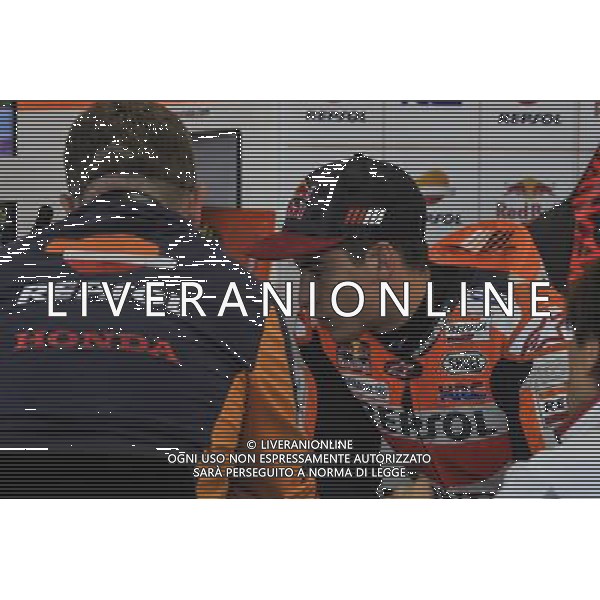 22.09.2017.Motorland Aragon, Alcaniz, Spagna.Marc Marquez FOTO G.PIAZZOLLA-AG ALDO LIVERANI SAS