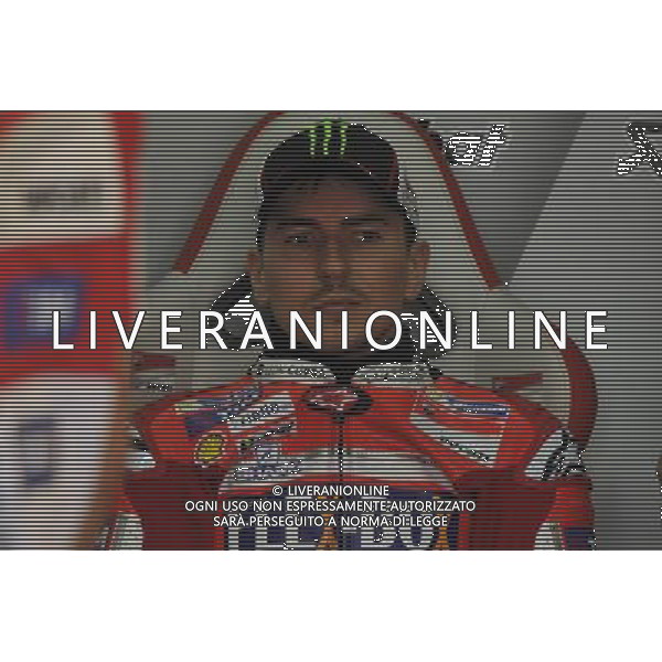 22.09.2017.Motorland Aragon, Alcaniz, Spagna.Jorge Lorenzo FOTO G.PIAZZOLLA-AG ALDO LIVERANI SAS