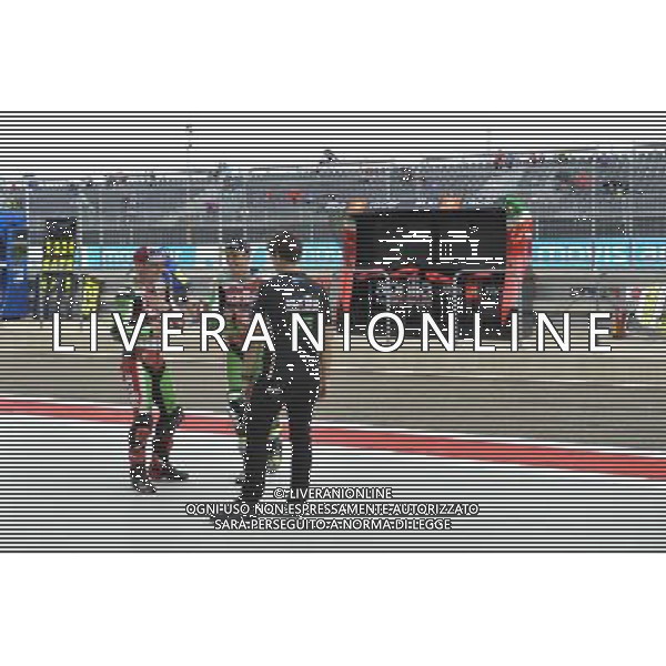 22.09.2017.Motorland Aragon, Alcaniz, Spagna. Sam Lowes e Aleix Espargar˜ FOTO G.PIAZZOLLA-AG ALDO LIVERANI SAS