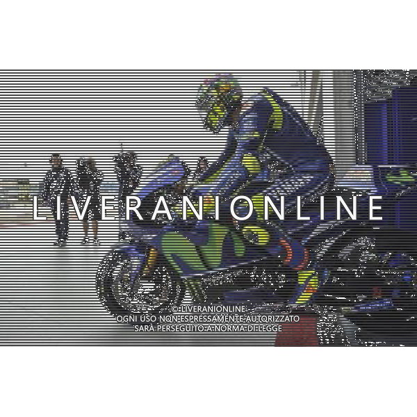 22.09.2017.Motorland Aragon, Alcaniz, Spagna.Valentino Rossi FOTO G.PIAZZOLLA-AG ALDO LIVERANI SAS