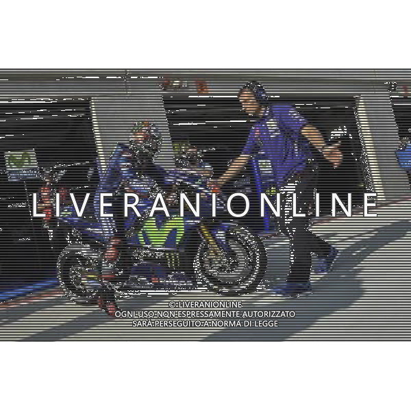 23.09.2017. Motorland Aragon, Alcaniz, Spagna. Valentino Rossi FOTO G. PIAZZOLLA-AG ALDO LIVERANI SAS