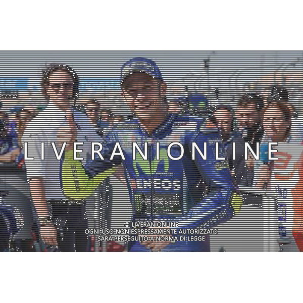 23.09.2017.Motorland Aragon, Alcaniz, Spagna.Valentino Rossi - Prove ufficiali Qualifiche Â©PIAZZOLLA / AGENZIA ALDO LIVERANI SAS
