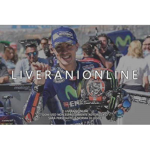 23.09.2017.Motorland Aragon, Alcaniz, Spagna.Maverick Vinales - Prove ufficiali Qualifiche Â©PIAZZOLLA / AGENZIA ALDO LIVERANI SAS