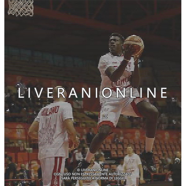 Prozis Supercoppa 23/09/2017 EA7 Emporio Armani - Dolomiti EnergiaTrento nella foto: Abass Awudu Â©Claudio Zamagni/Agenzia Aldo Liverani Abass Awudu during Italian Basketball Prozis supercup 2017 - EA7 Emporio Armani vs Dolomiti Energia Trento at Unieuro Arena ForlÃ¬, on september 23, 2017 photo credit by Claudio Zamagni/Aldo Liverani Photo Agency/ AGENZIA ALDO LIVERANI SAS