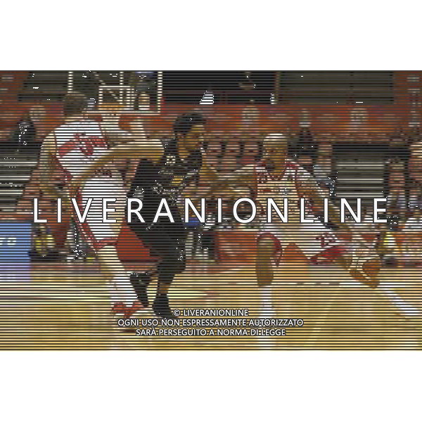Prozis Supercoppa 23/09/2017 EA7 Emporio Armani - Dolomiti EnergiaTrento nella foto: Theodore Jordan Â©Claudio Zamagni/Agenzia Aldo Liverani Theodore Jordan during Italian Basketball Prozis supercup 2017 - EA7 Emporio Armani vs Dolomiti Energia Trento at Unieuro Arena ForlÃ¬, on september 23, 2017 photo credit by Claudio Zamagni/Aldo Liverani Photo Agency/ AGENZIA ALDO LIVERANI SAS