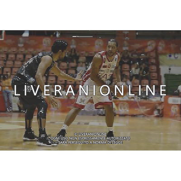 Prozis Supercoppa 23/09/2017 EA7 Emporio Armani - Dolomiti EnergiaTrento nella foto: Goudelock Andrew Â©Claudio Zamagni/Agenzia Aldo Liverani Goudelock Andrew during Italian Basketball Prozis supercup 2017 - EA7 Emporio Armani vs Dolomiti Energia Trento at Unieuro Arena ForlÃ¬, on september 23, 2017 photo credit by Claudio Zamagni/Aldo Liverani Photo Agency/ AGENZIA ALDO LIVERANI SAS