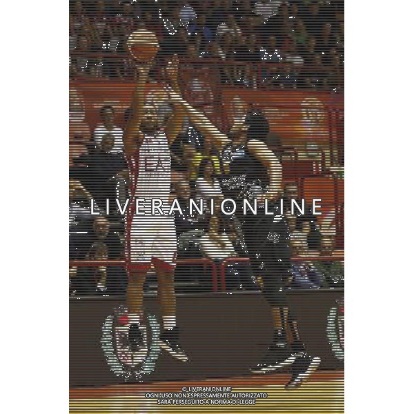 Prozis Supercoppa 23/09/2017 EA7 Emporio Armani - Dolomiti EnergiaTrento nella foto: Goudelock Andrew Â©Claudio Zamagni/Agenzia Aldo Liverani Goudelock Andrew during Italian Basketball Prozis supercup 2017 - EA7 Emporio Armani vs Dolomiti Energia Trento at Unieuro Arena ForlÃ¬, on september 23, 2017 photo credit by Claudio Zamagni/Aldo Liverani Photo Agency/ AGENZIA ALDO LIVERANI SAS