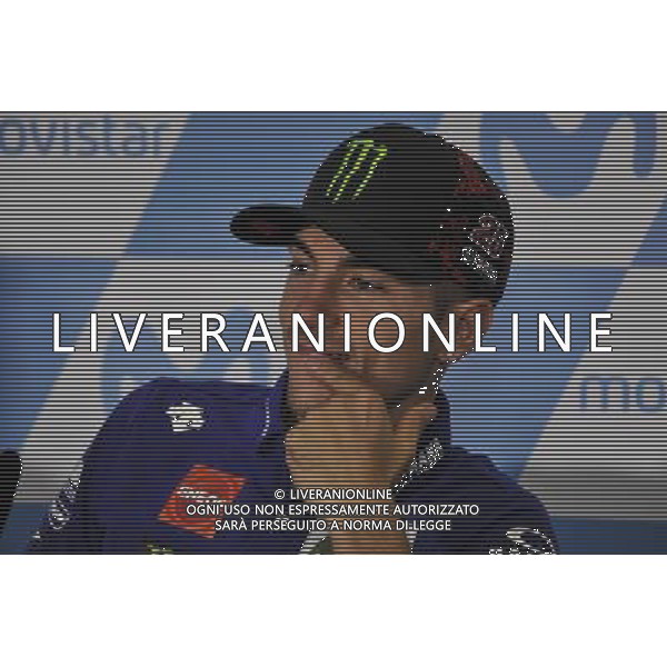 23.09.2017. Motorland Aragon, Alcaniz, Spagna. Valentino Rossi FOTO G.PIAZZOLLA-AG ALDOL IVERANI SAS