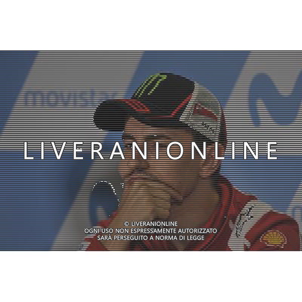 23.09.2017. Motorland Aragon, Alcaniz, Spagna. Jorge Lorenzo FOTO G.PIAZZOLLA-AG ALDOL IVERANI SAS