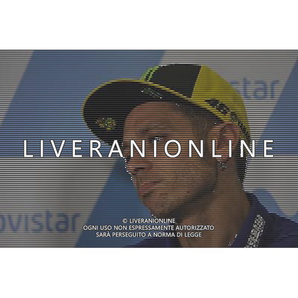 23.09.2017. Motorland Aragon, Alcaniz, Spagna. Valentino Rossi FOTO G.PIAZZOLLA-AG ALDOL IVERANI SAS