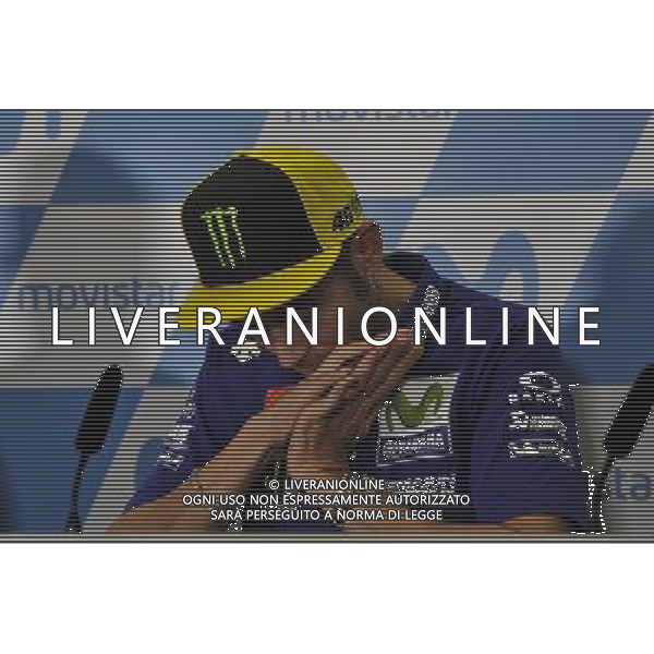 23.09.2017. Motorland Aragon, Alcaniz, Spagna. Valentino Rossi FOTO G.PIAZZOLLA-AG ALDOL IVERANI SAS