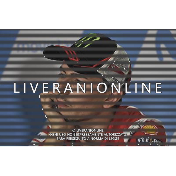 23.09.2017. Motorland Aragon, Alcaniz, Spagna. Jorge Lorenzo FOTO G.PIAZZOLLA-AG ALDOL IVERANI SAS