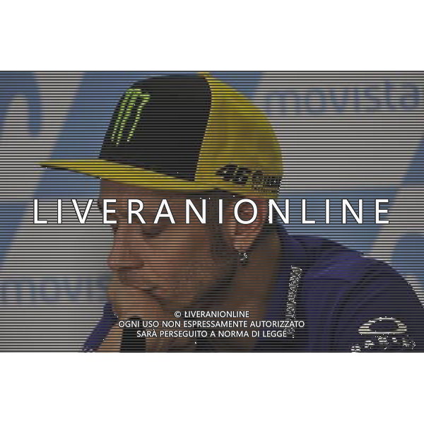 23.09.2017. Motorland Aragon, Alcaniz, Spagna. Valentino Rossi FOTO G.PIAZZOLLA-AG ALDOL IVERANI SAS