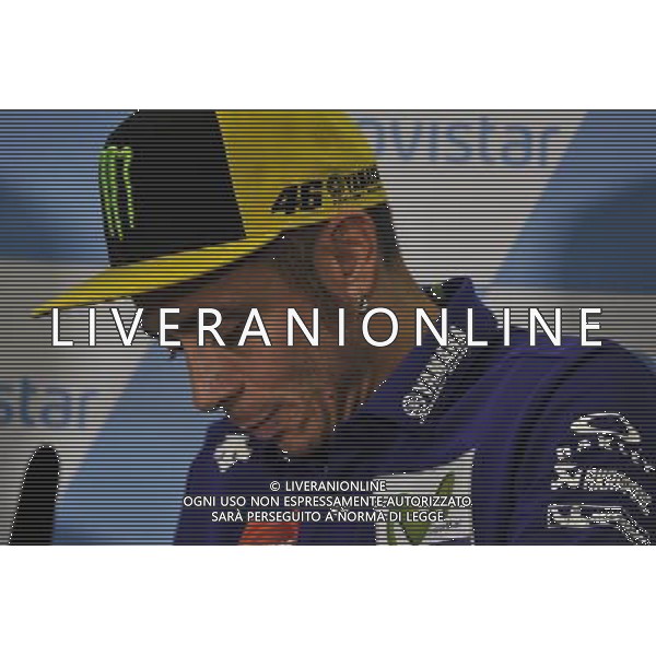 23.09.2017. Motorland Aragon, Alcaniz, Spagna. Valentino Rossi FOTO G.PIAZZOLLA-AG ALDOL IVERANI SAS