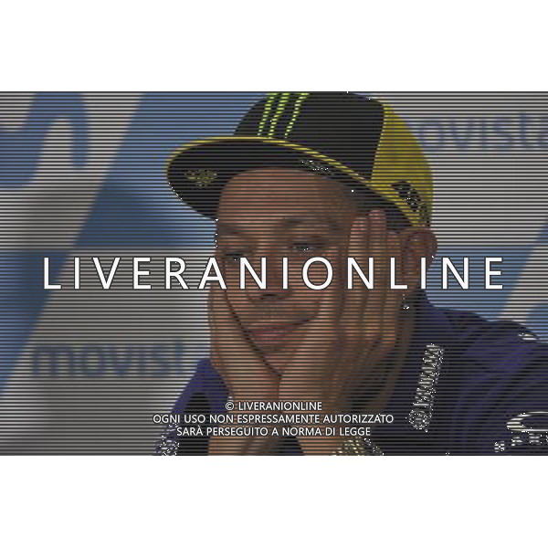 23.09.2017. Motorland Aragon, Alcaniz, Spagna. Valentino Rossi FOTO G.PIAZZOLLA-AG ALDOL IVERANI SAS