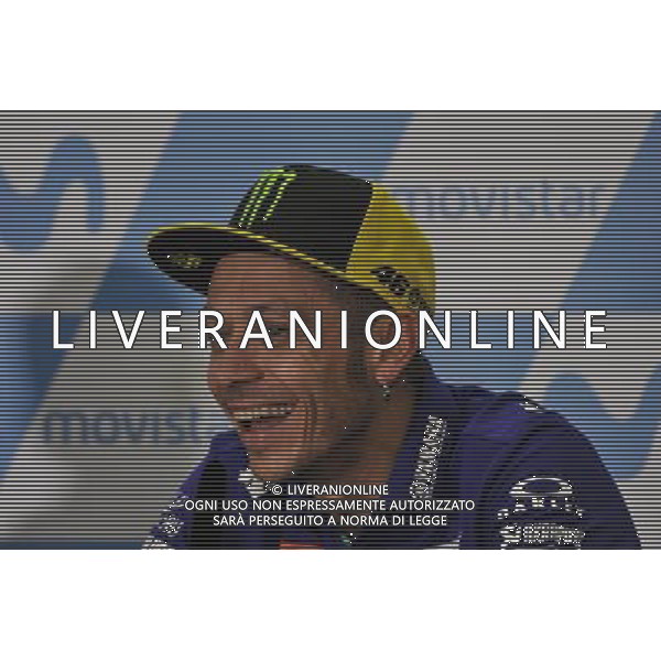 23.09.2017. Motorland Aragon, Alcaniz, Spagna. Valentino Rossi FOTO G.PIAZZOLLA-AG ALDOL IVERANI SAS