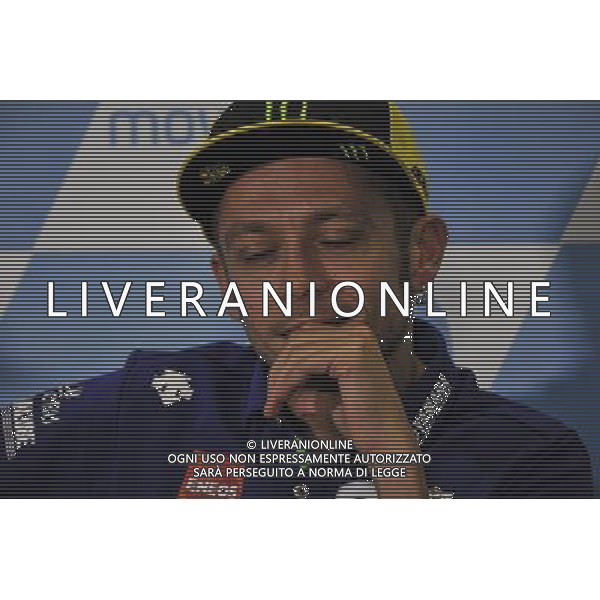 23.09.2017. Motorland Aragon, Alcaniz, Spagna. Valentino Rossi FOTO G.PIAZZOLLA-AG ALDOL IVERANI SAS