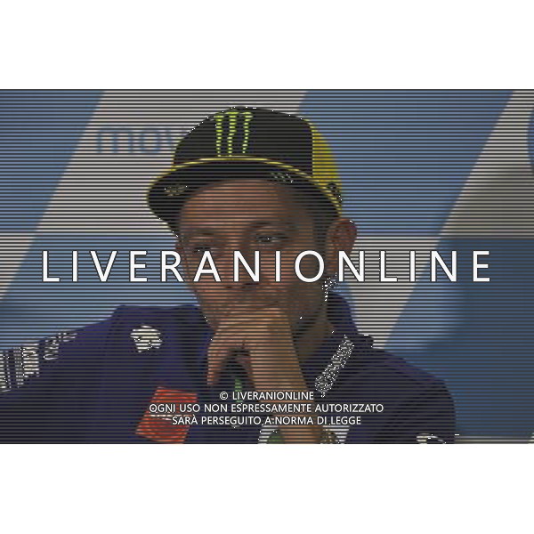 23.09.2017. Motorland Aragon, Alcaniz, Spagna. Valentino Rossi FOTO G.PIAZZOLLA-AG ALDOL IVERANI SAS