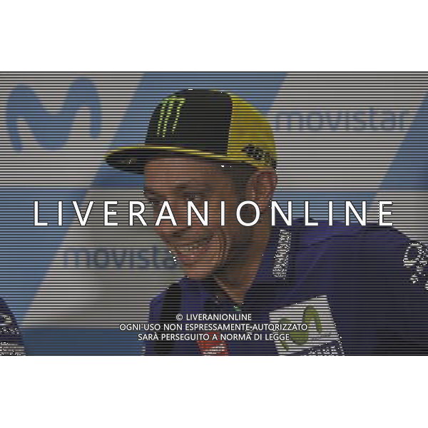 23.09.2017. Motorland Aragon, Alcaniz, Spagna. Valentino Rossi FOTO G.PIAZZOLLA-AG ALDOL IVERANI SAS