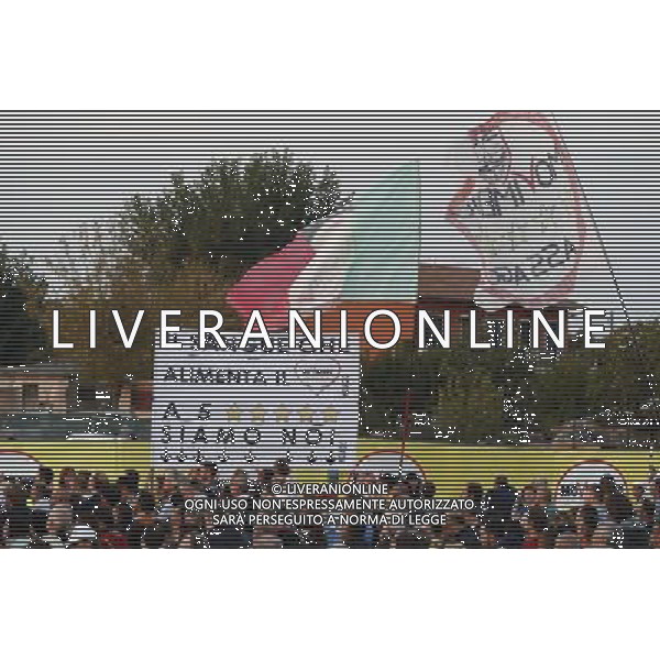 Rimini - Italia 5 stelle 23/09/2017 nella foto: striscioni cinque stelle Â©Claudio Zamagni/Agenzia Aldo Liverani / AGENZIA ALDO LIVERANI SAS - La tre giorni di kermesse del Movimento 5 stelle a Rimini - per proclamare il vincitore delle primarie online del M5S per scegliere il candidato premier 23 settembre 2017