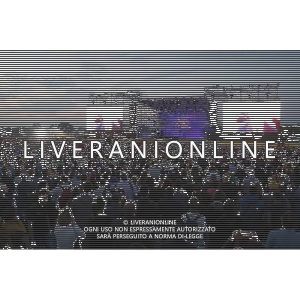 Rimini - Italia 5 stelle 23/09/2017 nella foto: il pubblico Â©Claudio Zamagni/Agenzia Aldo Liverani / AGENZIA ALDO LIVERANI SAS - La tre giorni di kermesse del Movimento 5 stelle a Rimini - per proclamare il vincitore delle primarie online del M5S per scegliere il candidato premier 23 settembre 2017