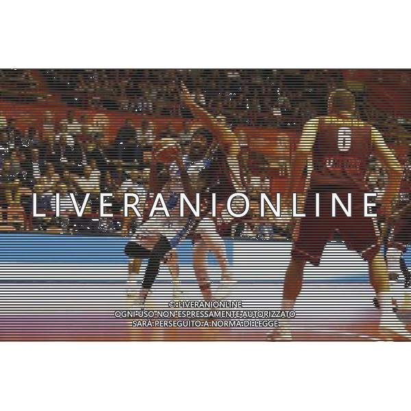 Prozis Supercoppa 23/09/2017 Umana Reyer Venezia - Banco di Sardegna Sassari nella foto: Randolph Levi Â©Claudio Zamagni/Agenzia Aldo Liverani Randolph Levi during Italian Basketball Prozis supercup 2017 - Umana Reyer Venezia vs Banco di Sardegna Sassari at Unieuro Arena ForlÃ¬, on september 23, 2017 photo credit by Claudio Zamagni/Aldo Liverani Photo Agency/ AGENZIA ALDO LIVERANI SAS - Umana Reyer Venezia - Banco di Sardegna Sassari Basket Prozis Supercoppa Forli\' 23/09/2017 