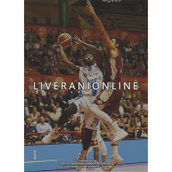 Prozis Supercoppa 23/09/2017 Umana Reyer Venezia - Banco di Sardegna Sassari nella foto: Randolph Levi Â©Claudio Zamagni/Agenzia Aldo Liverani Randolph Levi during Italian Basketball Prozis supercup 2017 - Umana Reyer Venezia vs Banco di Sardegna Sassari at Unieuro Arena ForlÃ¬, on september 23, 2017 photo credit by Claudio Zamagni/Aldo Liverani Photo Agency/ AGENZIA ALDO LIVERANI SAS - Umana Reyer Venezia - Banco di Sardegna Sassari Basket Prozis Supercoppa Forli\' 23/09/2017 