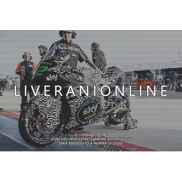 24.09.2017. Motorland Aragon, Alcaniz, Spagna. Stefano Manzi moto Â© PIAZZOLLA / AGENZIA ALDO LIVERANI SAS - Nuove carene Skyracing team 24/09/2017 - Motorland Aragon Alcaniz Spagna Motomondiale 