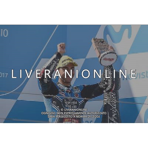 24.09.2017.Motorland Aragon, Alcaniz, Spagna.Enea Bastianini Â© PIAZZOLLA / AGENZIA ALDO LIVERANI SAS - Motomondiale Moto3 gara 24 settembre 2017 