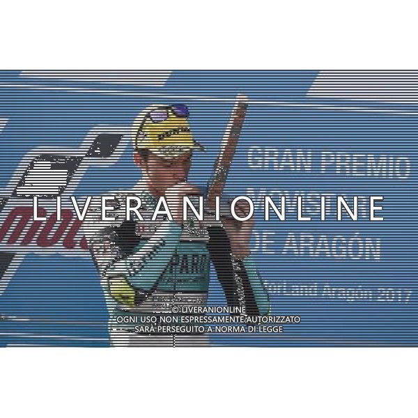 24.09.2017.Motorland Aragon, Alcaniz, Spagna. Joan Mir Â© PIAZZOLLA / AGENZIA ALDO LIVERANI SAS - Motomondiale Moto3 gara 24 settembre 2017 