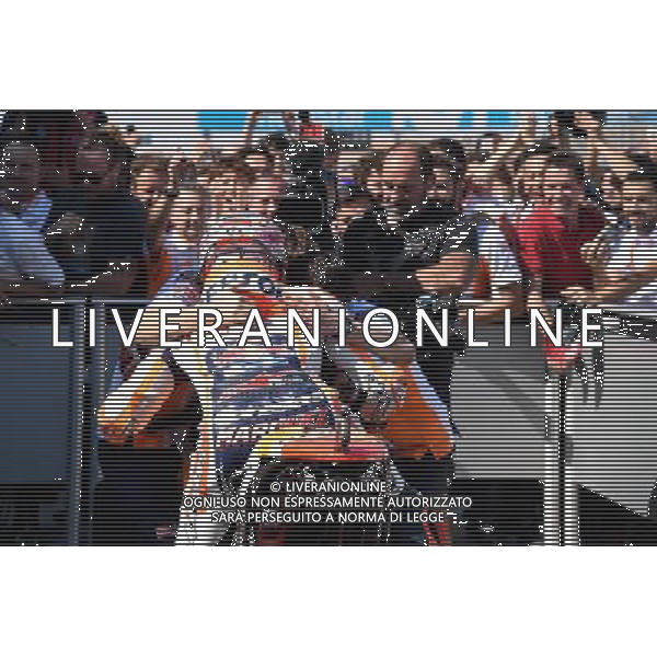 24.09.2017.Motorland Aragon, Alcaniz, Spagna.Marc Marquez Â©PIAZZOLLA / AGENZIA ALDO LIVERANI SAS 