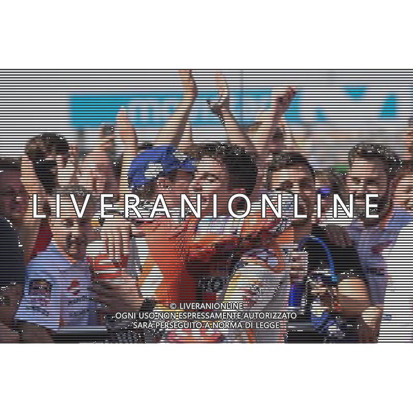 24.09.2017.Motorland Aragon, Alcaniz, Spagna.Jorge Lorenzo e Marc Marquez Â©PIAZZOLLA / AGENZIA ALDO LIVERANI SAS 