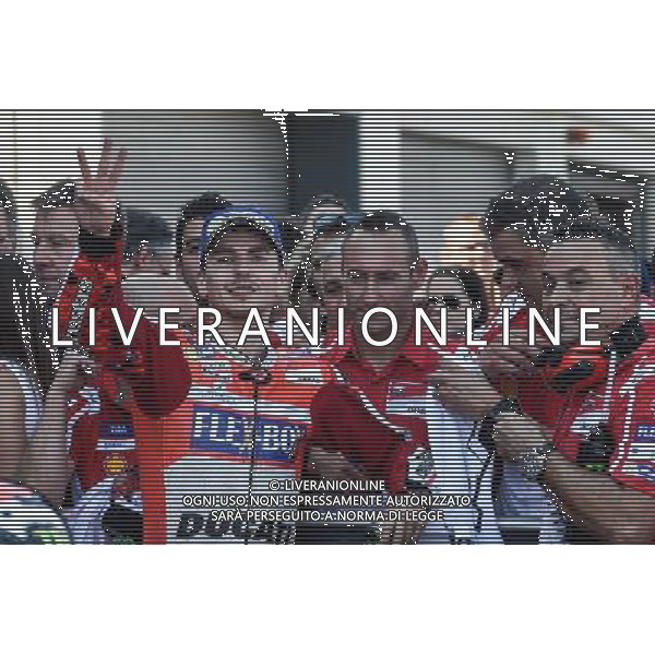 24.09.2017.Motorland Aragon, Alcaniz, Spagna.Jorge Lorenzo Â©PIAZZOLLA / AGENZIA ALDO LIVERANI SAS 