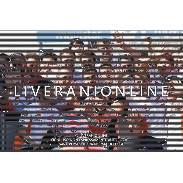 24.09.2017.Motorland Aragon, Alcaniz, Spagna.Marc Marquez Â©PIAZZOLLA / AGENZIA ALDO LIVERANI SAS 