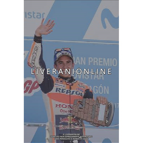 24.09.2017.Motorland Aragon, Alcaniz, Spagna.Marc Marquez Â©PIAZZOLLA / AGENZIA ALDO LIVERANI SAS 