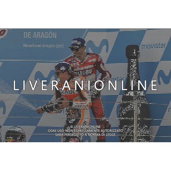 24.09.2017. Motorland Aragon, Alcaniz, Spagna. Marc Marquez Â©PIAZZOLLA / AGENZIA ALDO LIVERANI SAS 