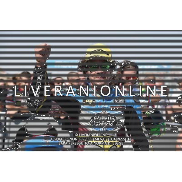 24.09.2017.Motorland Aragon, Alcaniz, Spagna. Franco Morbidelli Â©PIAZZOLLA / AGENZIA ALDO LIVERANI SAS - Motomondiale Moto2 Motorland Aragon Alcaniz Spagna Gara 24/09/2017 