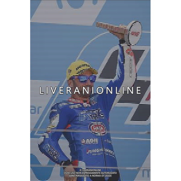 24.09.2017.Motorland Aragon, Alcaniz, Spagna. Mattia Pasini Â©PIAZZOLLA / AGENZIA ALDO LIVERANI SAS - Motomondiale Moto2 Motorland Aragon Alcaniz Spagna Gara 24/09/2017 