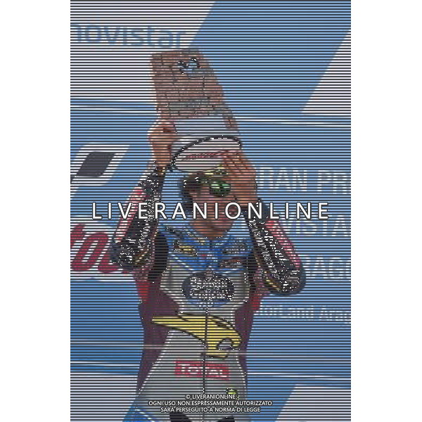 24.09.2017.Motorland Aragon, Alcaniz, Spagna. Franco Morbidelli Â©PIAZZOLLA / AGENZIA ALDO LIVERANI SAS - Motomondiale Moto2 Motorland Aragon Alcaniz Spagna Gara 24/09/2017 