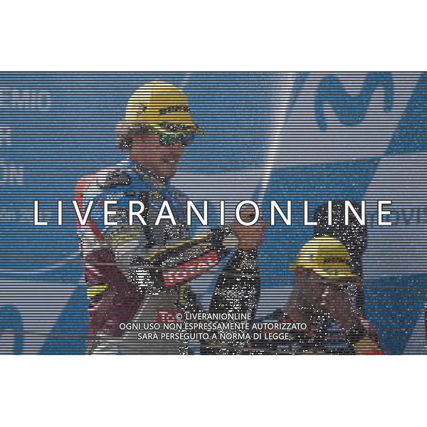 24.09.2017.Motorland Aragon, Alcaniz, Spagna. Franco Morbidelli Â©PIAZZOLLA / AGENZIA ALDO LIVERANI SAS - Motomondiale Moto2 Motorland Aragon Alcaniz Spagna Gara 24/09/2017 