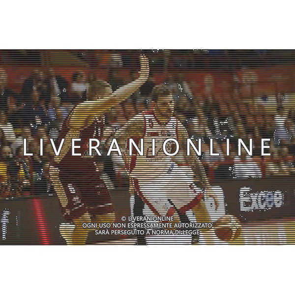 Prosiz Supercoppa 24/09/2017 EA7 Emporio Armani - Umana Reyer Venezia nella foto: Micov Vladimir Â©Claudio Zamagni/Agenzia Aldo Liverani Micov Vladimir during Italian Basketball Prosiz supercup 2017 - EA7 Emporio Armani Milano vs Umana Reyer Venezia at Unieuro Arena ForlÃ¬, on september 24, 2017 photo credit by Claudio Zamagni/Aldo Liverani Photo Agency / AGENZIA ALDO LIVERANI SAS - EA7 Emporio Armani - Umana Reyer Venezia Basket finale Prosiz Supercoppa Forli\' 24 settembre 2017 