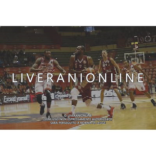 Prosiz Supercoppa 24/09/2017 EA7 Emporio Armani - Umana Reyer Venezia nella foto: Johnson Dominique Â©Claudio Zamagni/Agenzia Aldo Liverani Johnson Dominique during Italian Basketball Prosiz supercup 2017 - EA7 Emporio Armani Milano vs Umana Reyer Venezia at Unieuro Arena ForlÃ¬, on september 24, 2017 photo credit by Claudio Zamagni/Aldo Liverani Photo Agency / AGENZIA ALDO LIVERANI SAS - EA7 Emporio Armani - Umana Reyer Venezia Basket finale Prosiz Supercoppa Forli\' 24 settembre 2017 