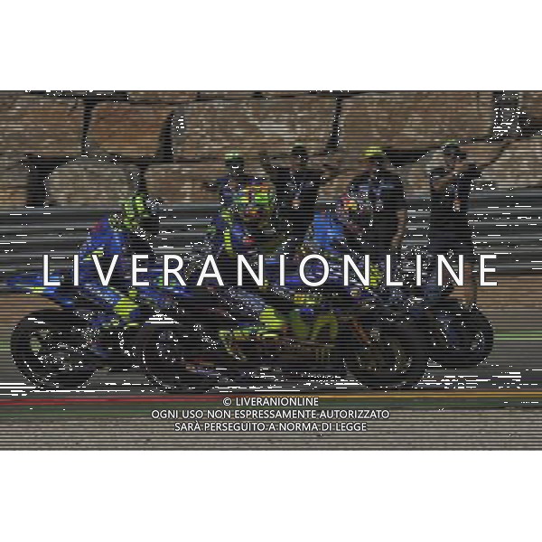 24.09.2017.Motorland Aragon, Alcaniz, Spain.Valentino Rossi FOTO G. PIAZZOLLA-AG ALDO LIVERANI SAS