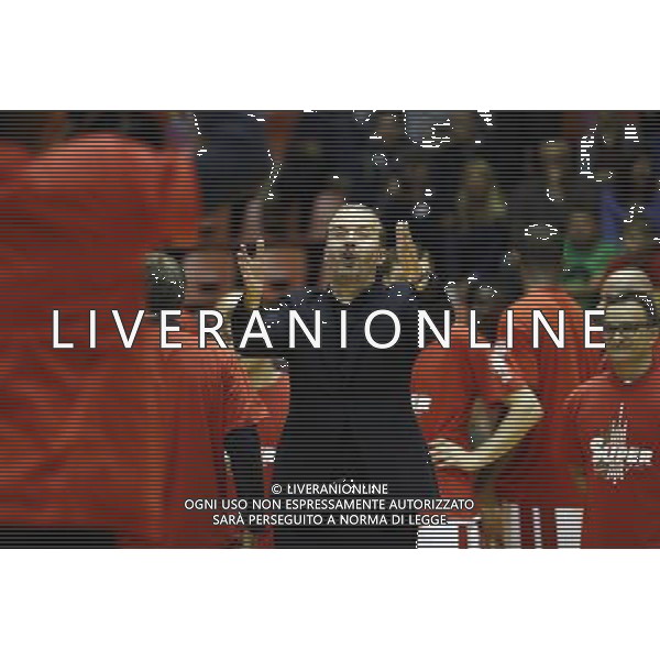 Prosiz Supercoppa 24/09/2017 EA7 Emporio Armani - Umana Reyer Venezia nella foto: coach Simone Pianigiani Â©Claudio Zamagni/Agenzia Aldo Liverani coach Simone Pianigiani during Italian Basketball Prosiz supercup 2017 - EA7 Emporio Armani Milano vs Umana Reyer Venezia at Unieuro Arena ForlÃ¬, on september 24, 2017 photo credit by Claudio Zamagni/Aldo Liverani Photo Agency / AGENZIA ALDO LIVERANI SAS - EA7 Emporio Armani - Umana Reyer Venezia Basket finale Prosiz Supercoppa Forli\' 24 settembre 2017 