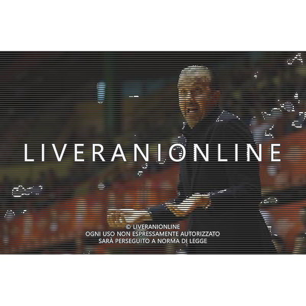 Prosiz Supercoppa 23/09/2017 EA7 Emporio Armani - Dolomiti EnergiaTrento nella foto: coach Simone Pianigiani Â©Claudio Zamagni/Agenzia Aldo Liverani coach Simone Pianigiani during Italian Basketball Prosiz supercup 2017 - EA7 Emporio Armani vs Dolomiti Energia Trento at Unieuro Arena ForlÃ¬, on september 23, 2017 photo credit by Claudio Zamagni/Aldo Liverani Photo Agency