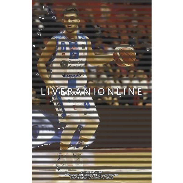 Prosiz Supercoppa 23/09/2017 Umana Reyer Venezia - Banco di Sardegna Sassari nella foto: Spissu Marco Â©Claudio Zamagni/Agenzia Aldo Liverani Spissu Marco during Italian Basketball Prosiz supercup 2017 - Umana Reyer Venezia vs Banco di Sardegna Sassari at Unieuro Arena ForlÃ¬, on september 23, 2017 photo credit by Claudio Zamagni/Aldo Liverani Photo Agency