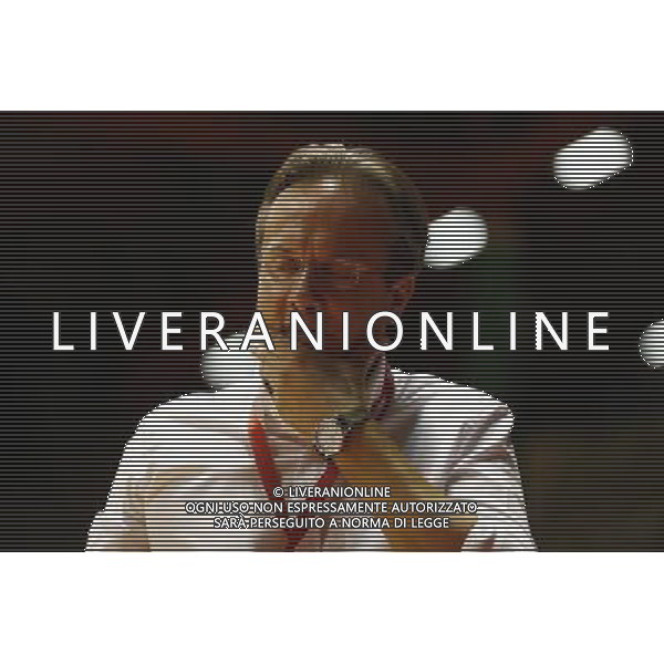Prosiz Supercoppa 23/09/2017 Umana Reyer Venezia - Banco di Sardegna Sassari nella foto: Coach Pasquini Federico Â©Claudio Zamagni/Agenzia Aldo Liverani Coach Pasquini Federico during Italian Basketball Prosiz supercup 2017 - Umana Reyer Venezia vs Banco di Sardegna Sassari at Unieuro Arena ForlÃ¬, on september 23, 2017 photo credit by Claudio Zamagni/Aldo Liverani Photo Agency