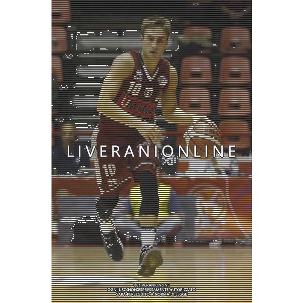 Prosiz Supercoppa 23/09/2017 Umana Reyer Venezia - Banco di Sardegna Sassari nella foto: De Nicolao Andrea Â©Claudio Zamagni/Agenzia Aldo Liverani De Nicolao Andrea during Italian Basketball Prosiz supercup 2017 - Umana Reyer Venezia vs Banco di Sardegna Sassari at Unieuro Arena ForlÃ¬, on september 23, 2017 photo credit by Claudio Zamagni/Aldo Liverani Photo Agency