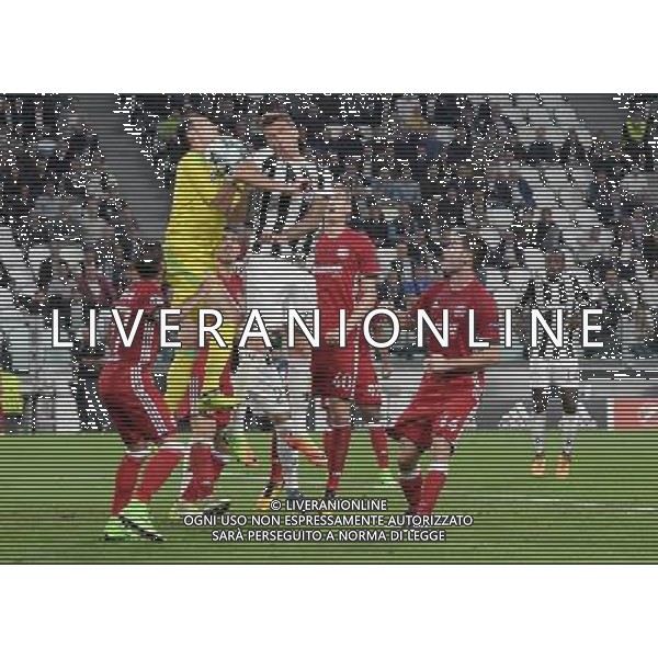 UEFA Champions League 2017/2018 Gruppo D Torino - 27.09.2017 Juventus-Olympiacos Nella Foto: mario mandzukic e proto /Ph.Vitez-Ag. Aldo Liverani